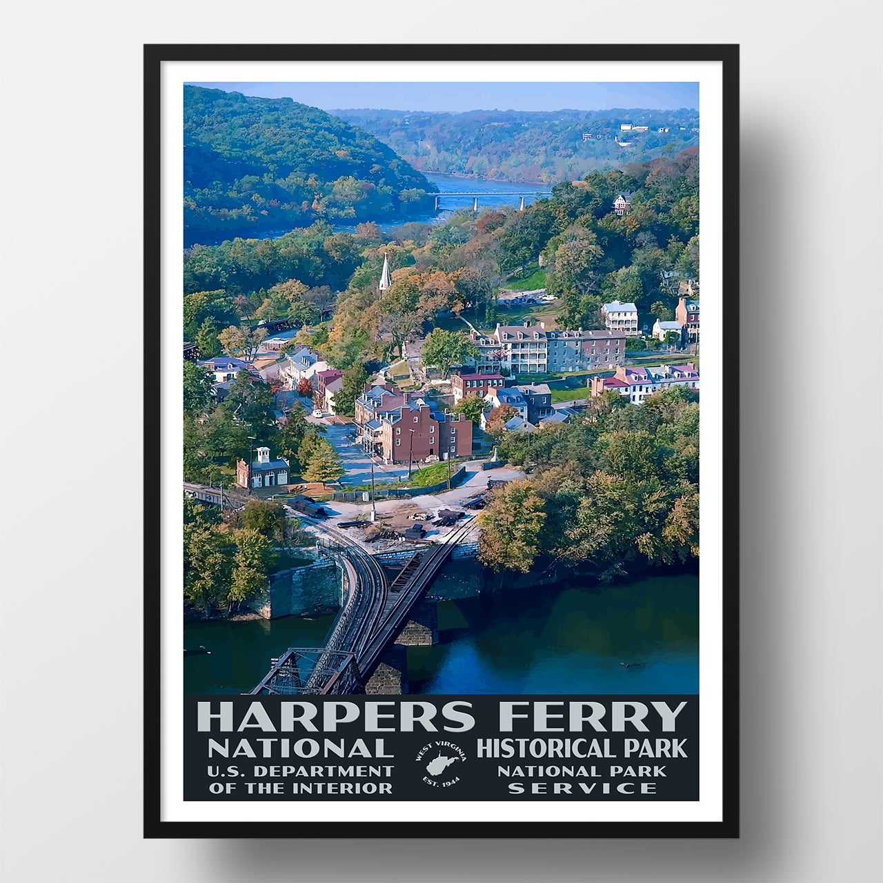 Harpers Ferry National Historical Site Poster