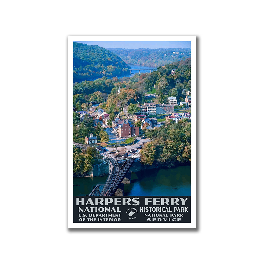 Harpers Ferry National Historical Site Poster