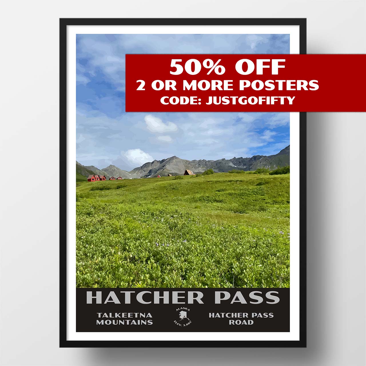 Hatcher pass poster