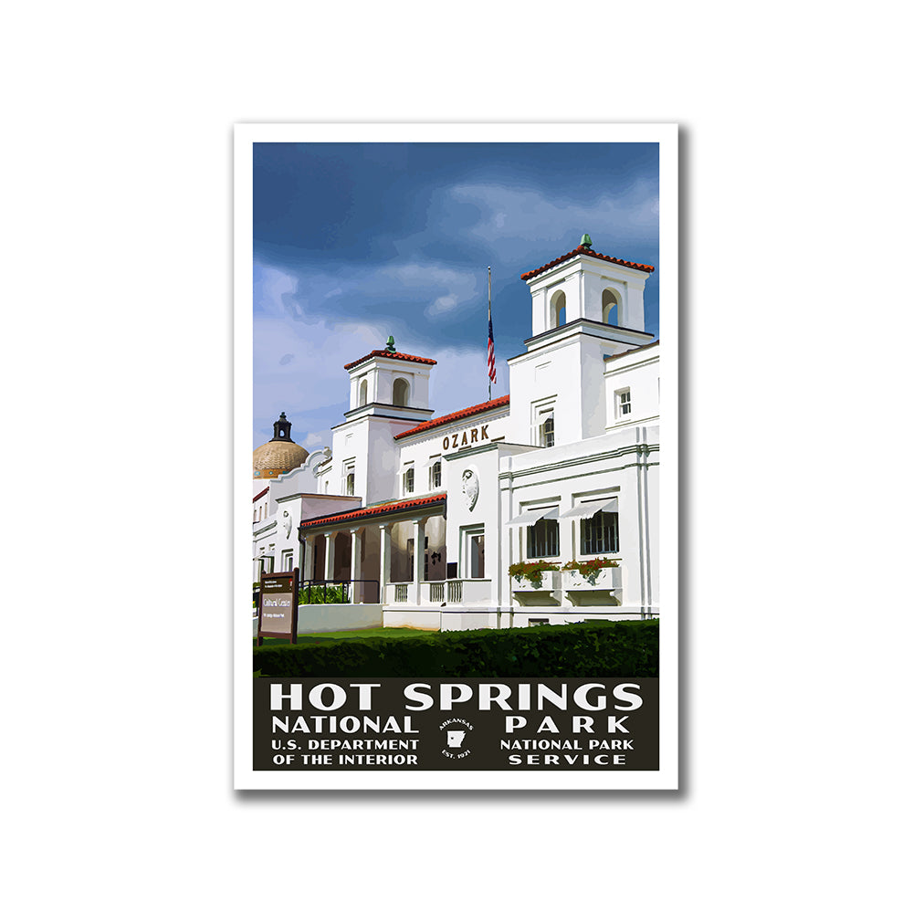 Hot Springs National Park Poster