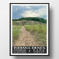 Indiana Dunes National Park Poster-WPA (Dunes Succession 2)