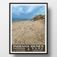 Indiana Dunes National Park Poster-WPA (West Beach)