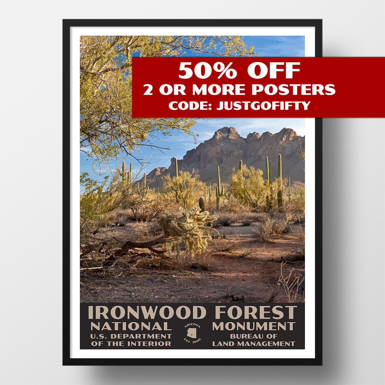Ironwood Forest National Monument poster