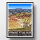 John Day Fossil Beds National Monument Poster-WPA (Painted Hills)