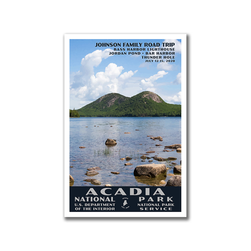 Acadia National Park Poster