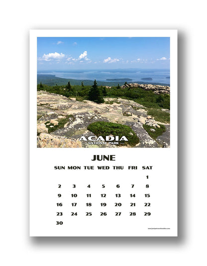 National Park Calendar (12 month) - 2019
