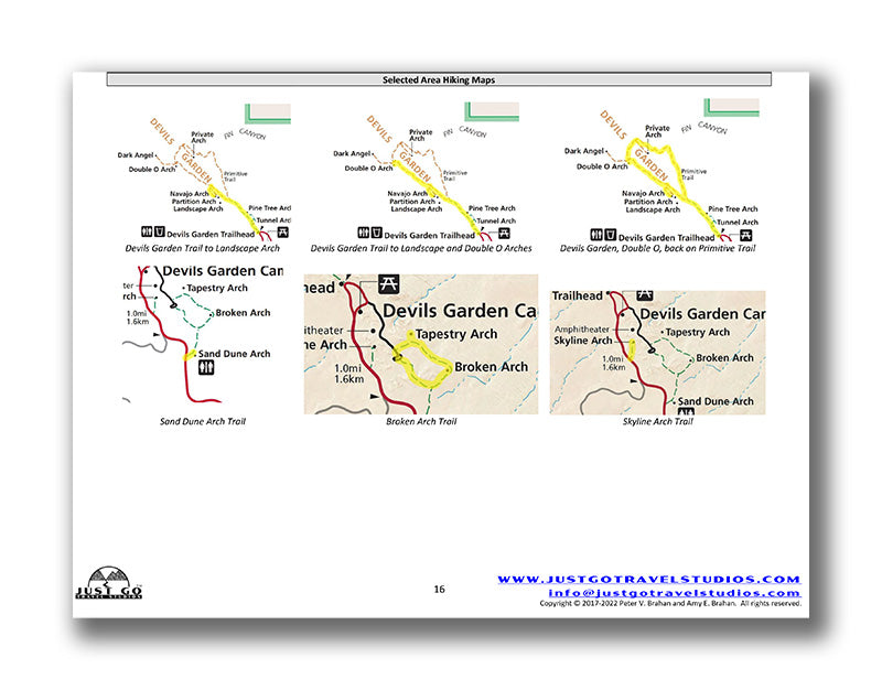 Arches National Park Itinerary (Digital Download)