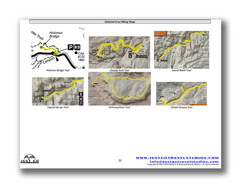 Capitol Reef National Park Itinerary (Digital Download)