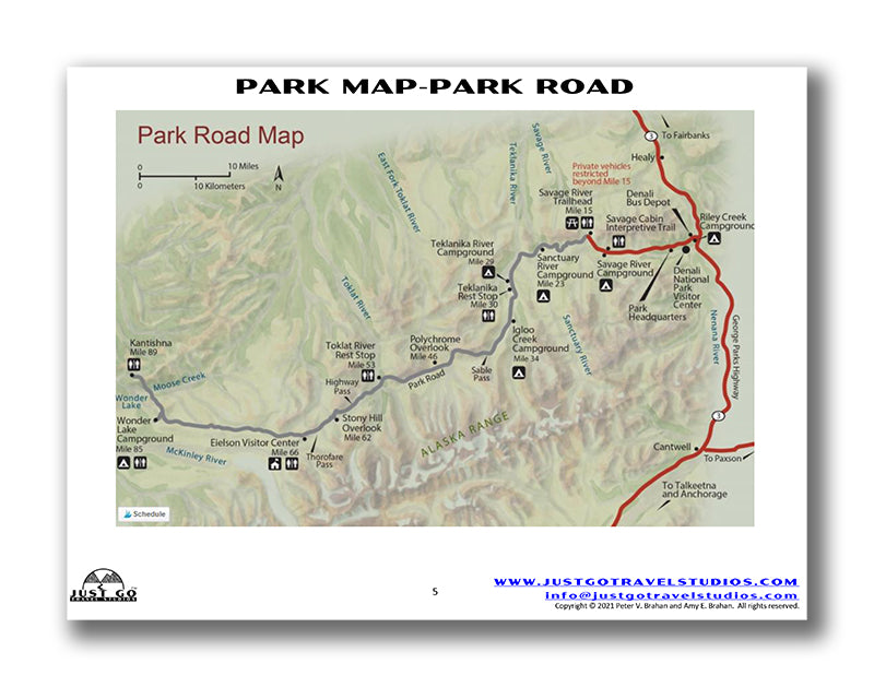 Denali National Park Itinerary (Digital Download)