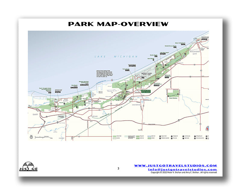 Indiana Dunes National Park Itinerary (Digital Download)