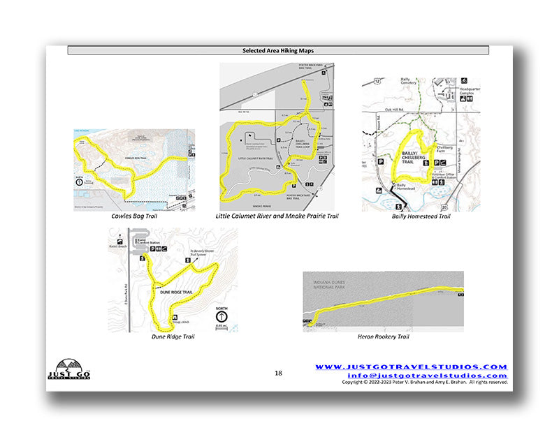 Indiana Dunes National Park Itinerary (Digital Download)