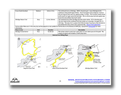 Isle Royale National Park Itinerary (Digital Download)