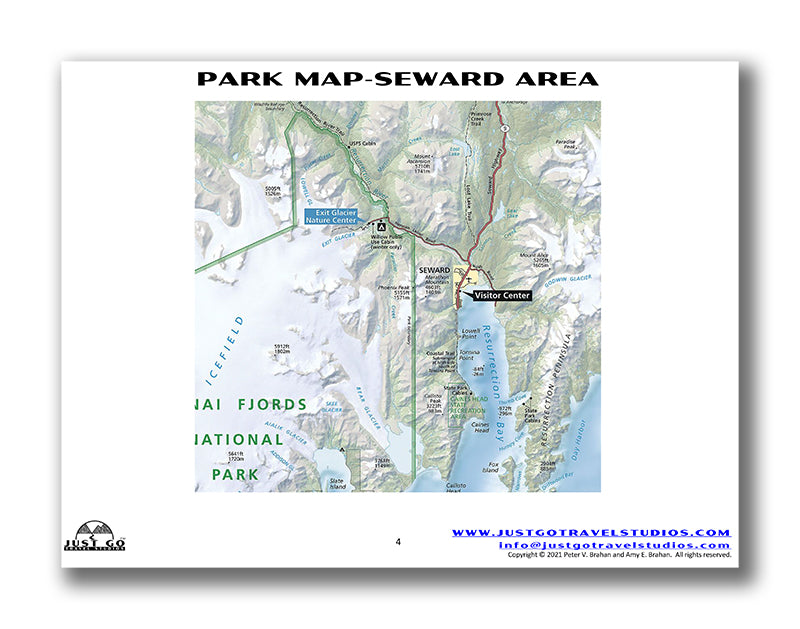 Kenai Fjords National Park Itinerary (Digital Download)