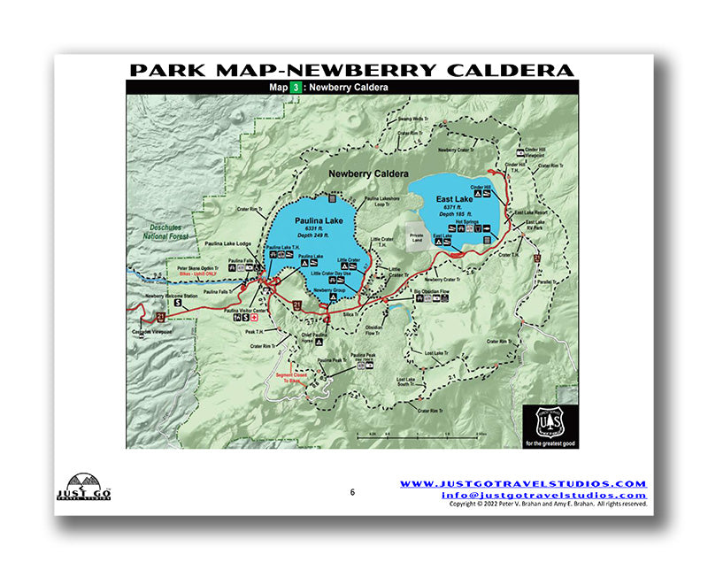 Newberry Volcanic National Monument Itinerary (Digital Download)