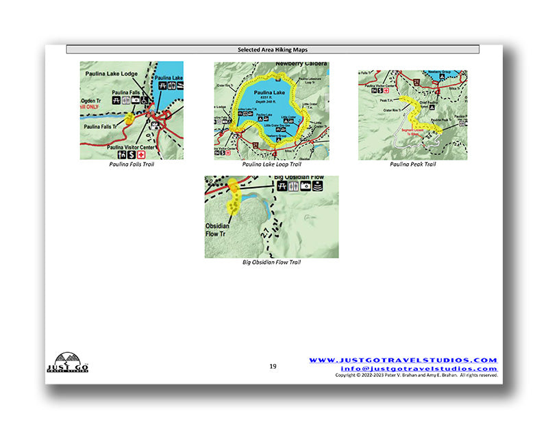 Newberry Volcanic National Monument Itinerary (Digital Download)