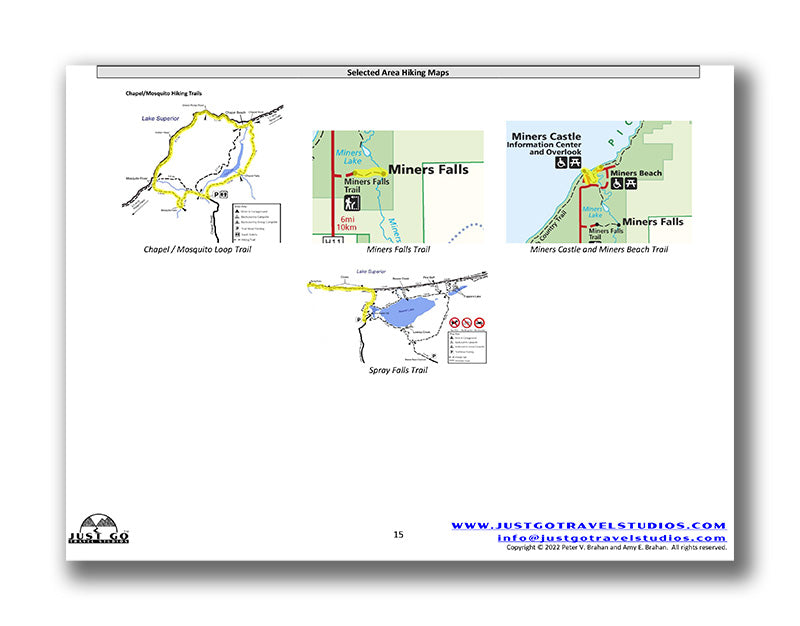 Pictured Rocks National Lakeshore Itinerary (Digital Download)