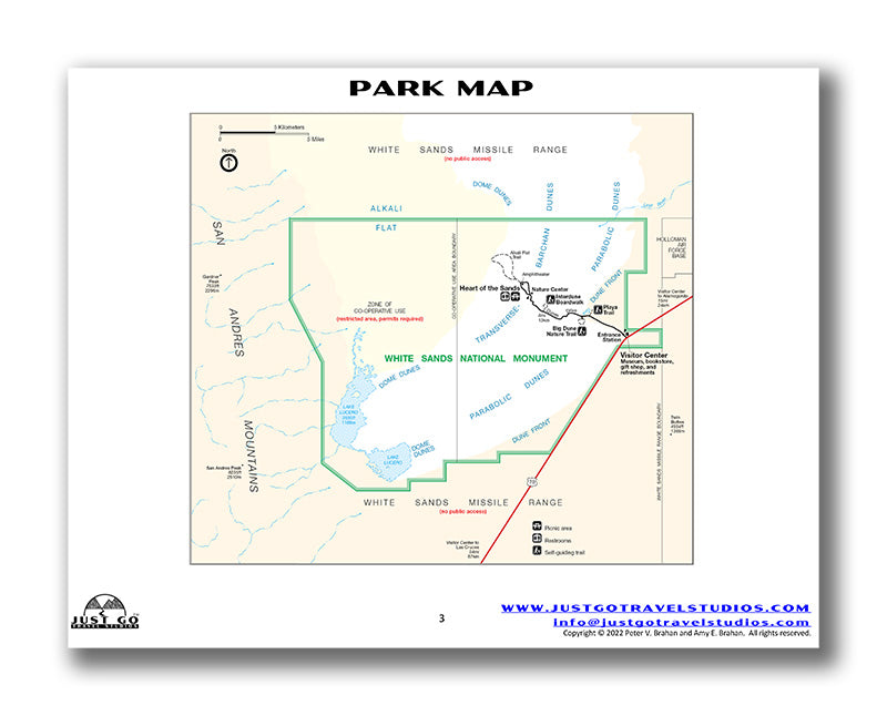 White Sands National Park Itinerary (Digital Download)