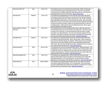 Utah National Parks Itinerary (Digital Download)