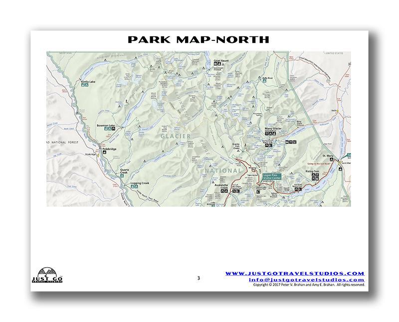Glacier National Park Itinerary (Digital Download)