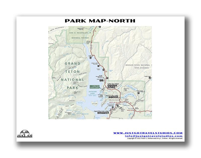 Grand Teton National Park Itinerary (Digital Download)