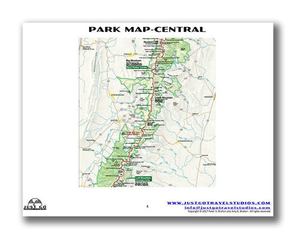 Shenandoah National Park Itinerary (Digital Download)
