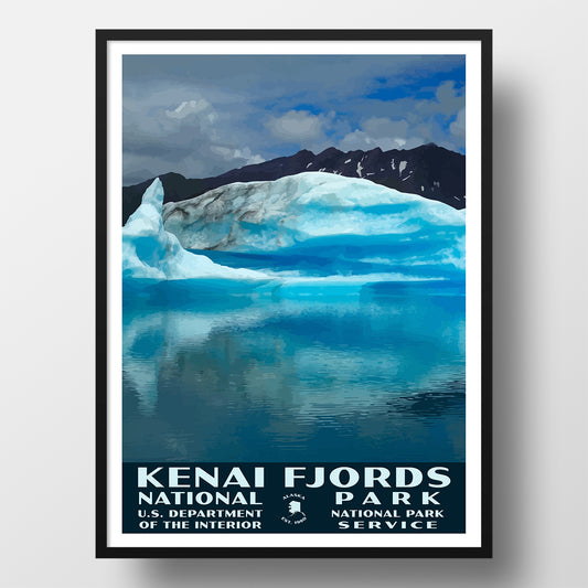 Kenai Fjords National Park Poster