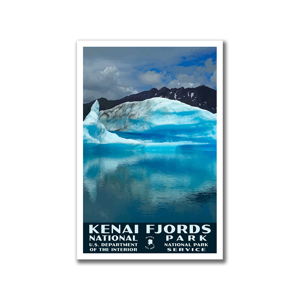 Kenai Fjords National Park Poster