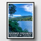 Keowee-Toxaway State Park Poster - WPA (Lake Toxaway)