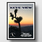 Joshua Tree National Park Poster-Keys View (Personalized)