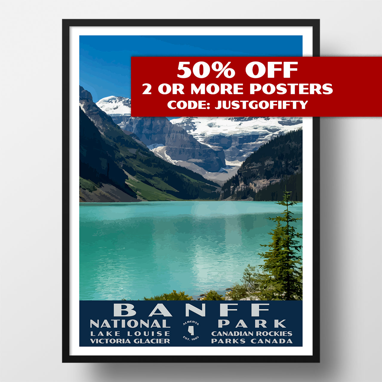 Banff National Park Poster