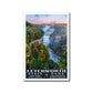 Letchworth State Park Poster - WPA (Inspiration Point in the Fall)