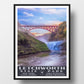 Letchworth State Park Poster - WPA (Sunset)
