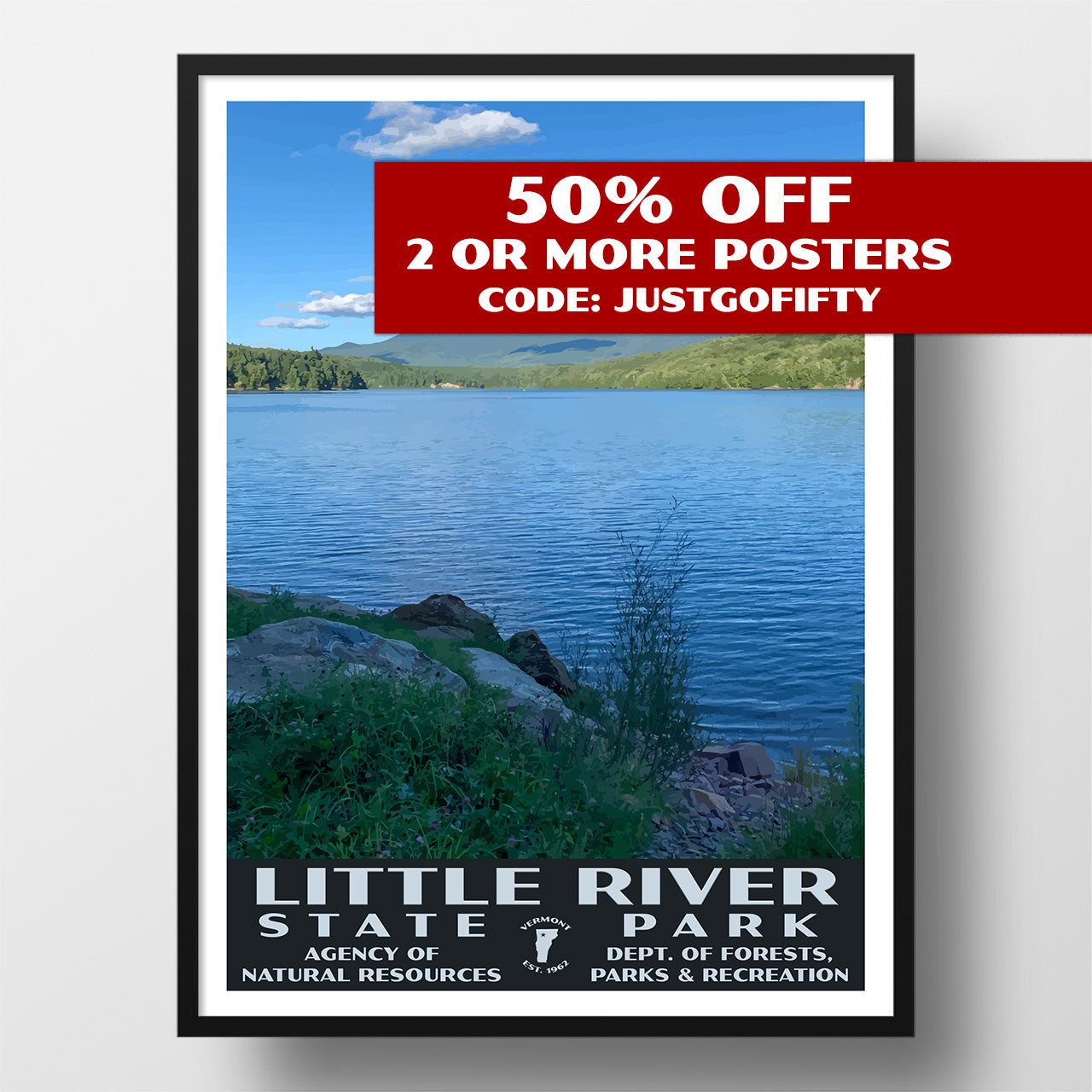 little river state park poster