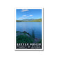 Little River State Park Poster - WPA (Waterbury Reservoir)