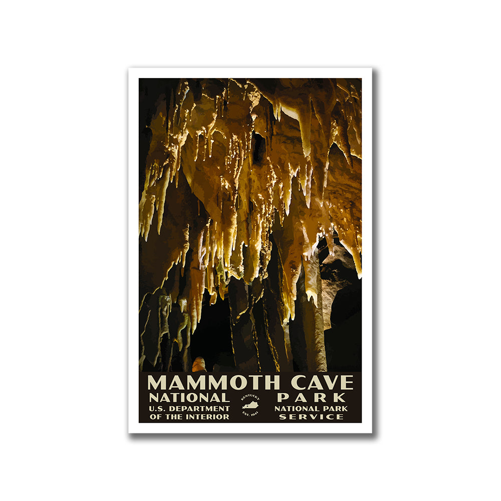 Mammoth Cave National Park Poster