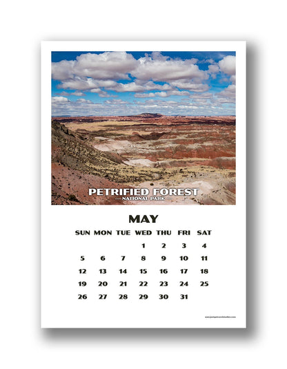 National Park Calendar (12 month) - 2019
