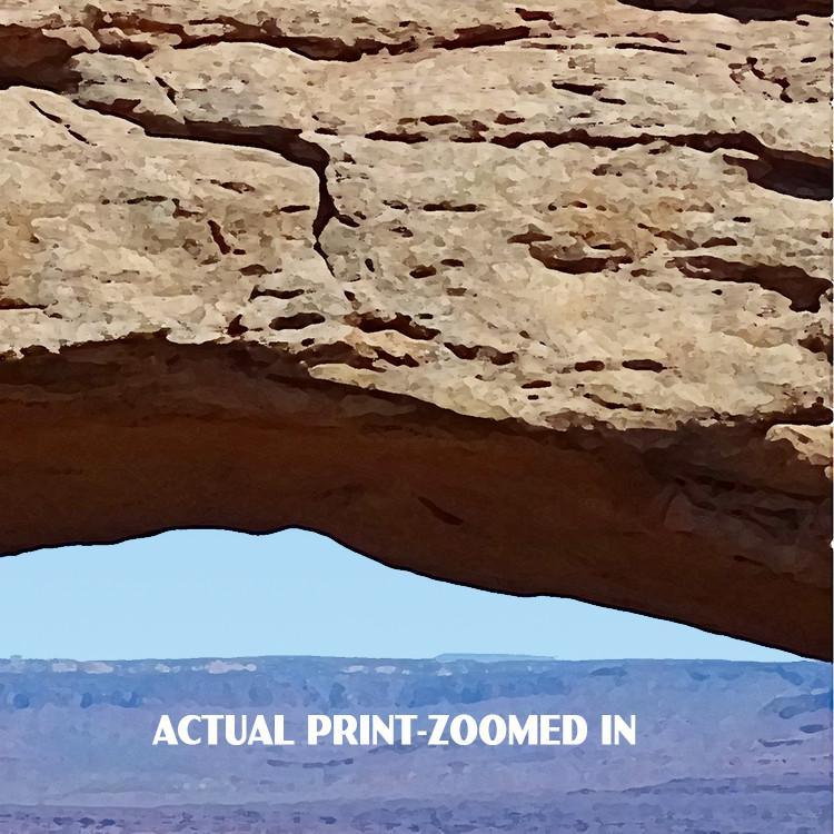 Canyonlands National Park Poster-Mesa Arch (Personalized)