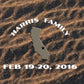 Death Valley National Park Poster-Mesquite Sand Dunes (Personalized)