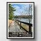 Michaux State Forest Poster - WPA (Forest Walkway) (Pennsylvania State)