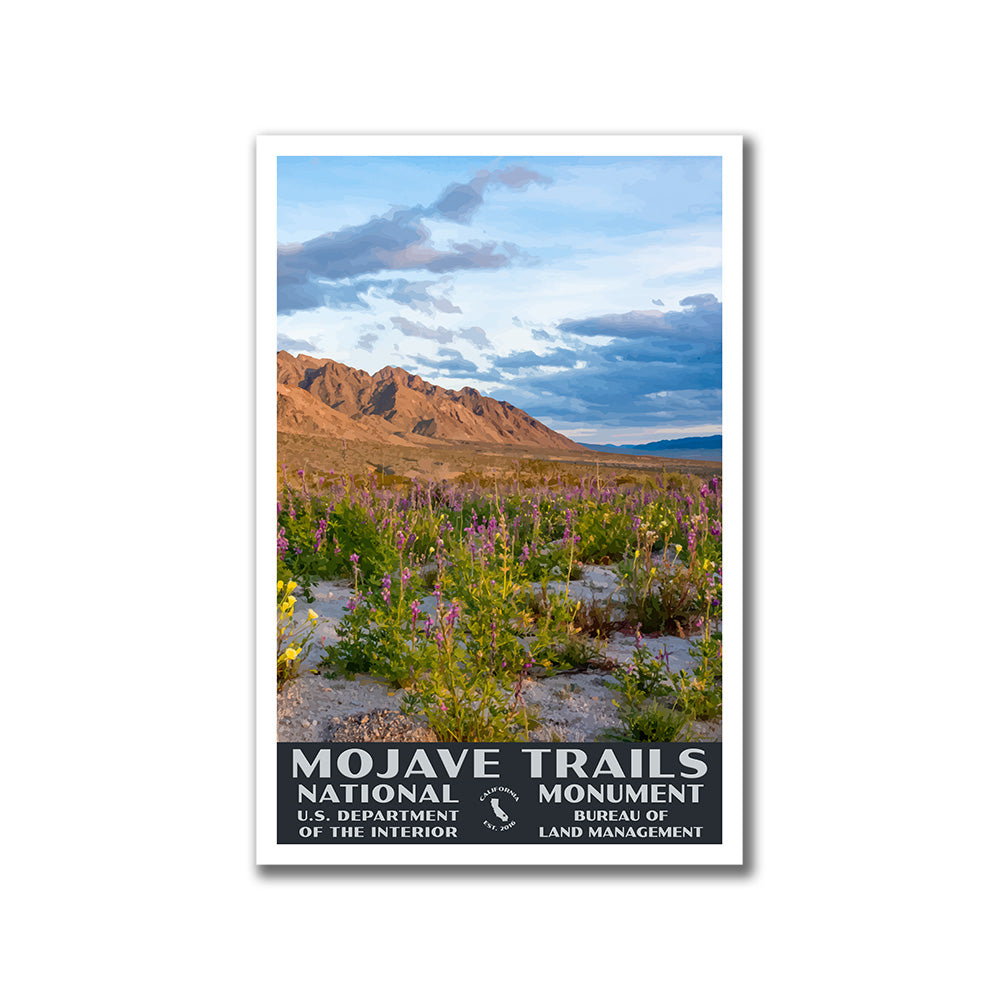 Mojave Trails National Monument Poster-WPA (Mojave Trails)