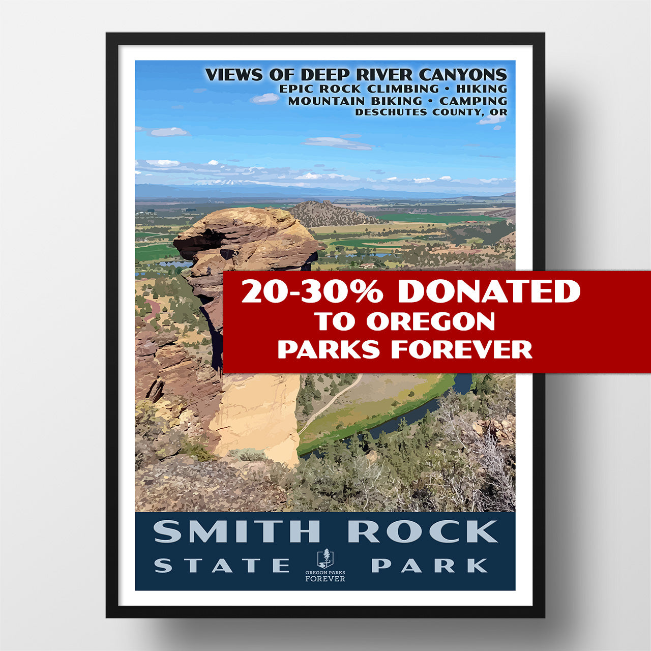 Smith Rock State Park poster