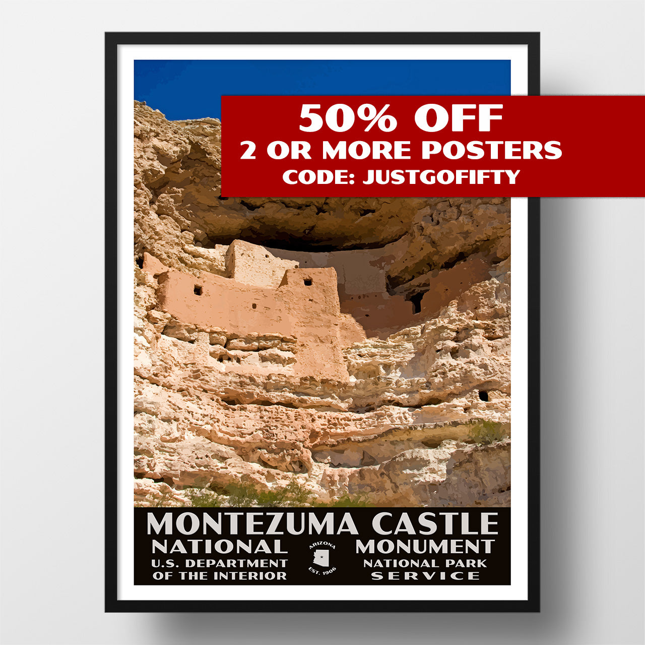 Montezuma Castle National Monument poster