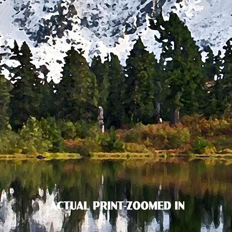 North Cascades National Park Poster-Mount Shuksan (Personalized)
