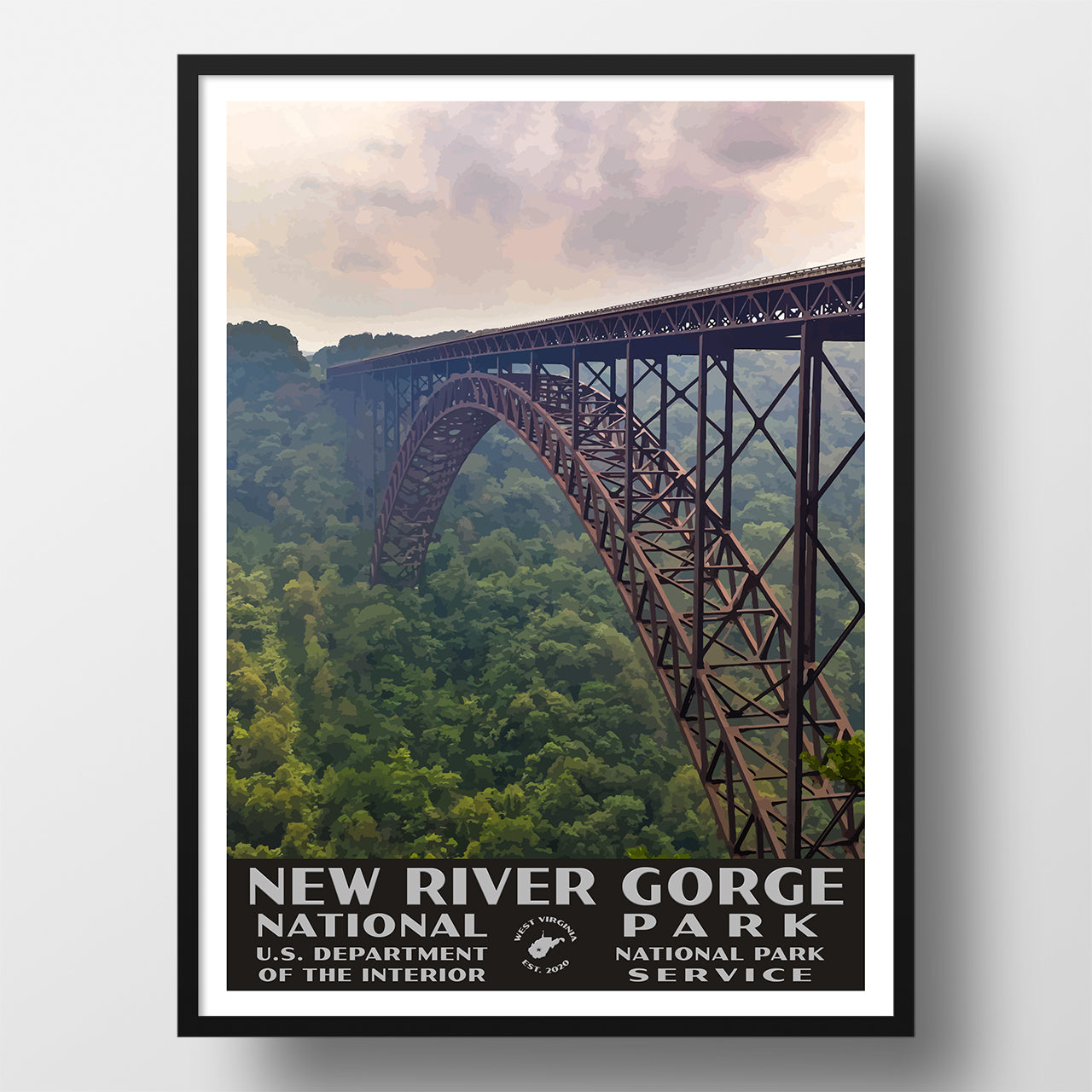 New River Gorge National Park Poster