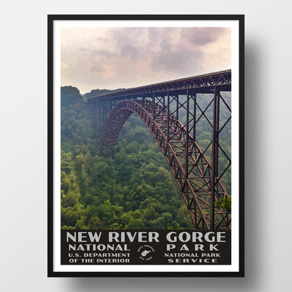 New River Gorge National Park Poster