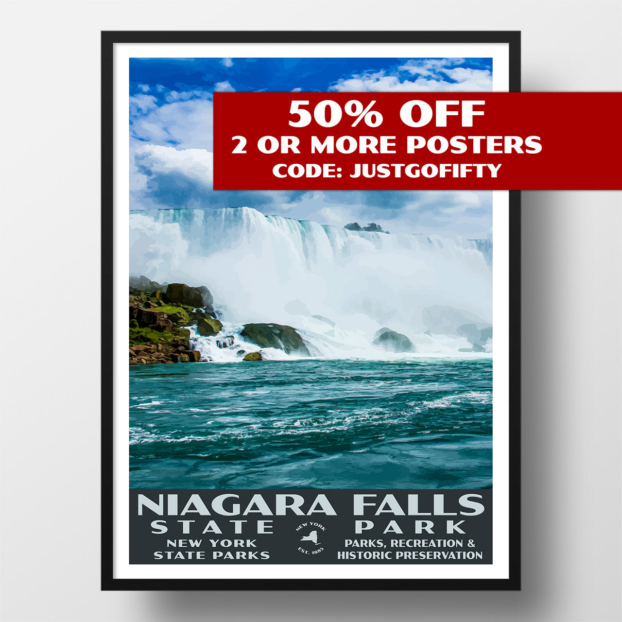 Niagara Falls State Park Poster