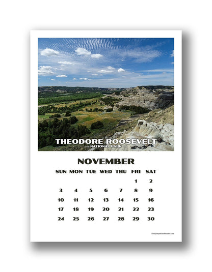 National Park Calendar (12 month) - 2019