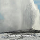 Yellowstone National Park Poster-Old Faithful (Personalized)