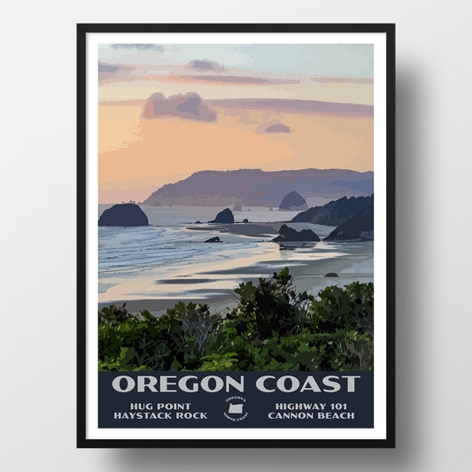 Oregon Coast Poster