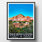 Palo Duro Canyon State Park Poster-WPA (Capitol Peak)